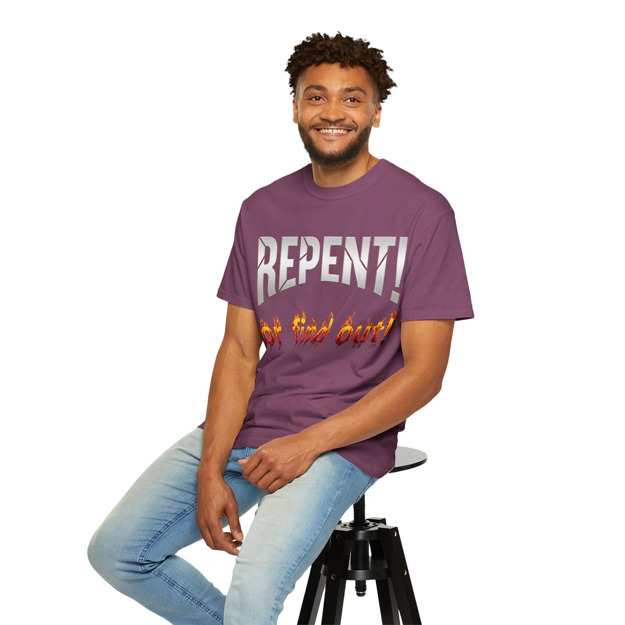 Repent or Find Out — Faith Streetwear Tee