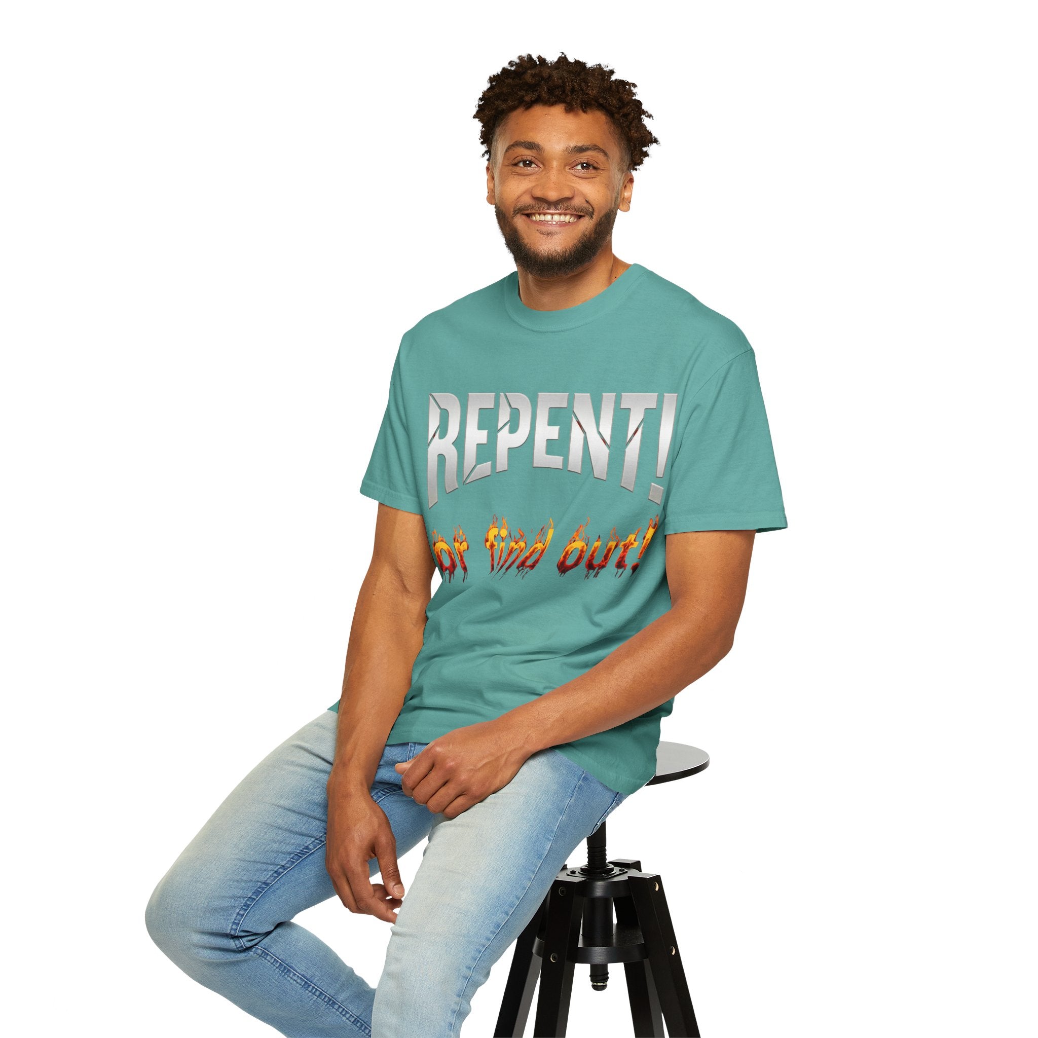 Repent or Find Out — Faith Streetwear Tee