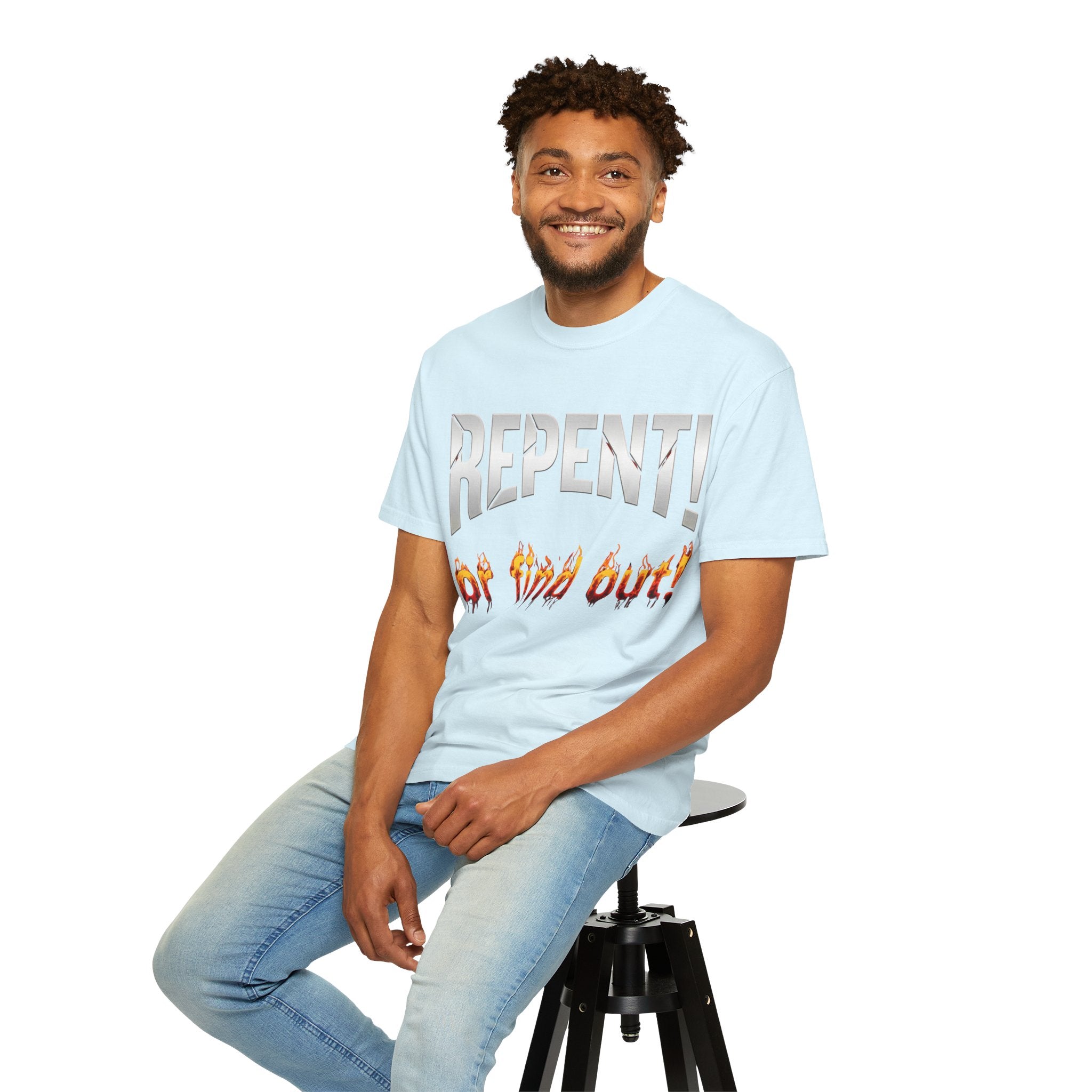 Repent or Find Out — Faith Streetwear Tee