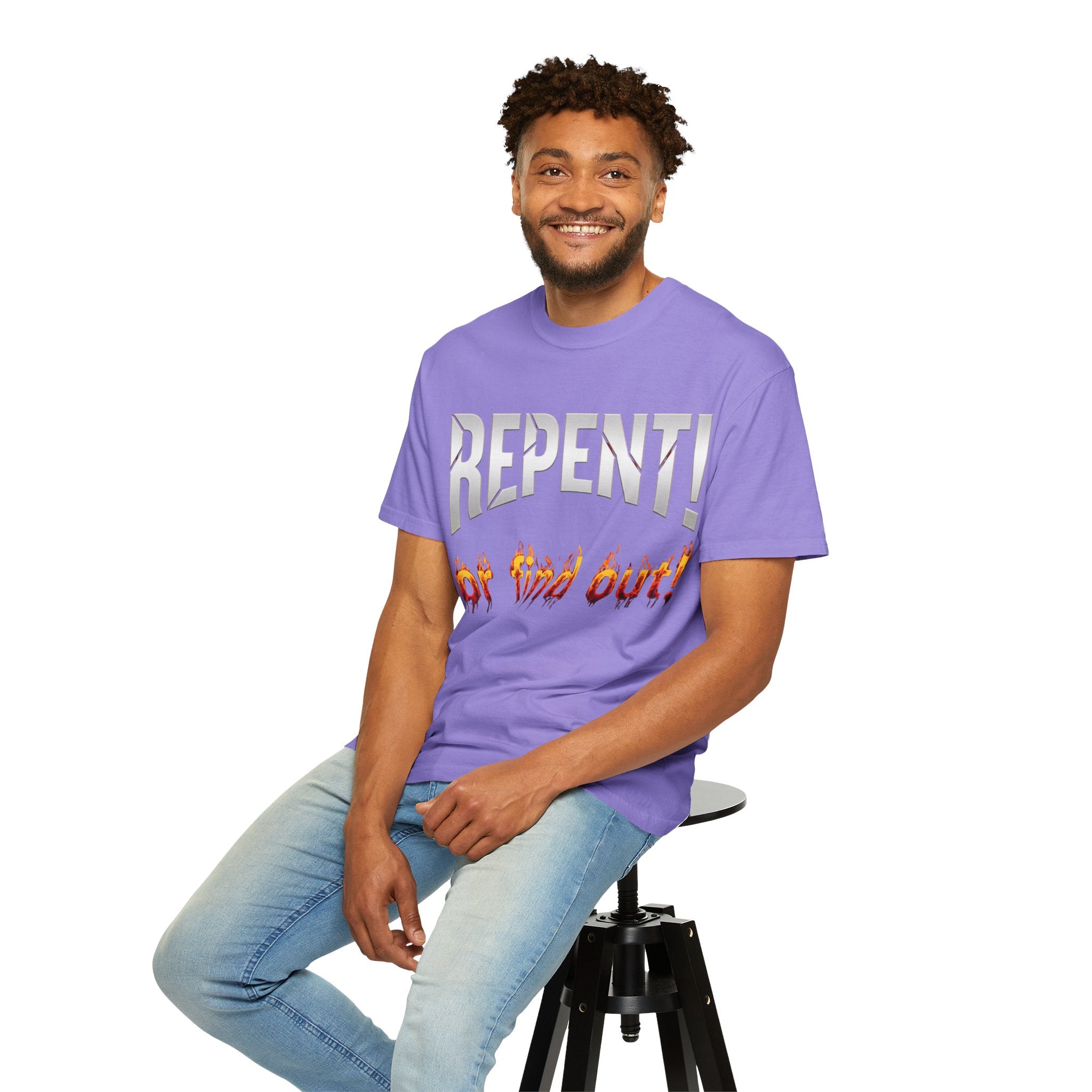 Repent or Find Out — Faith Streetwear Tee